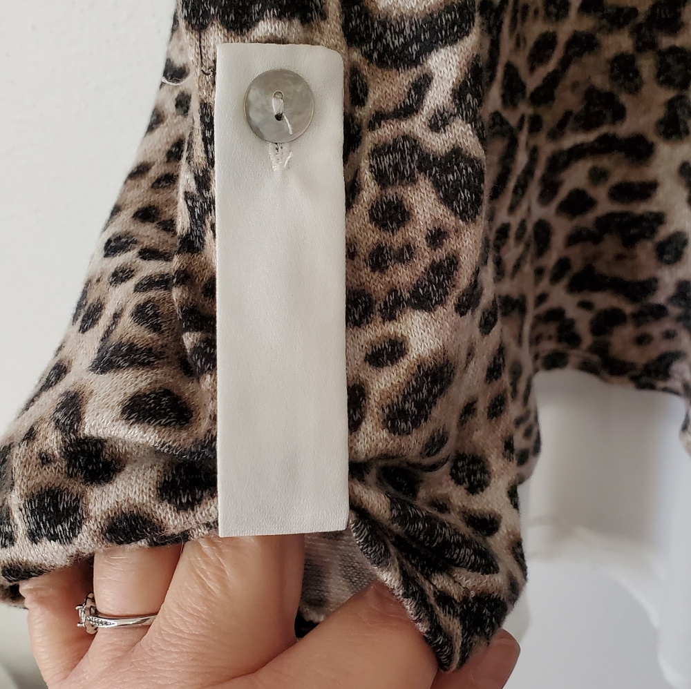 Don't Stop Believing/Cheetah Layered Top - Picture 3 of 6